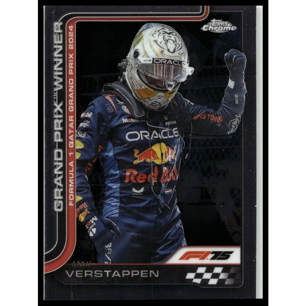 2025 Topps Chrome Formula 1 Max Verstappen #115 Oracle Red Bull Racing